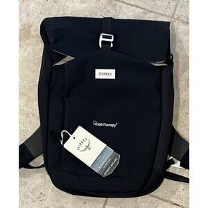 Osprey Arcane Black Roll Top 24L Daypack Backpack NEW NWT Company Logo